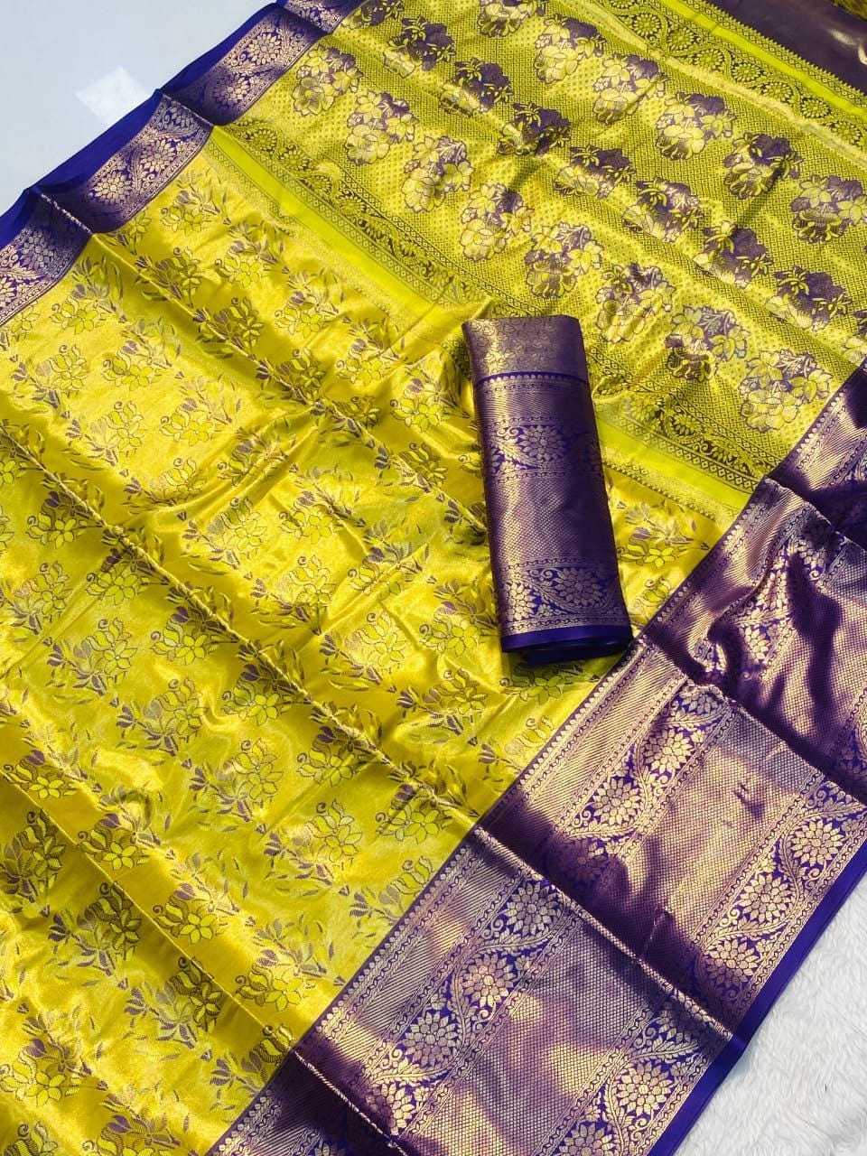 YNF Wholesale Kanjivaram Silk Designer Sarees RIN211 HIT | Surat Manufacturer