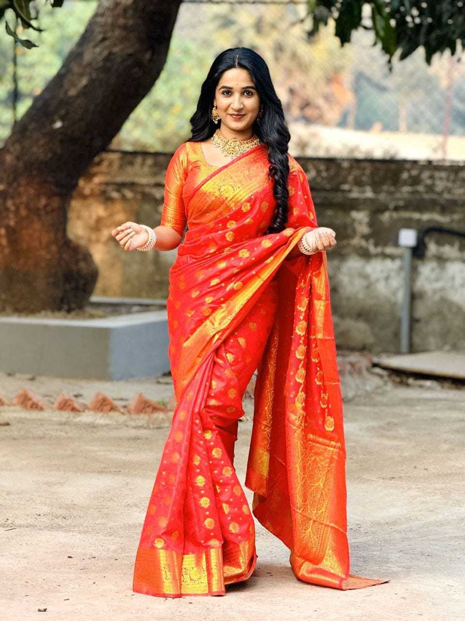 YNF Wholesale Banarasi Soft Silk Designer Sarees RIN211 PUSHPAV | Surat Manufacturer