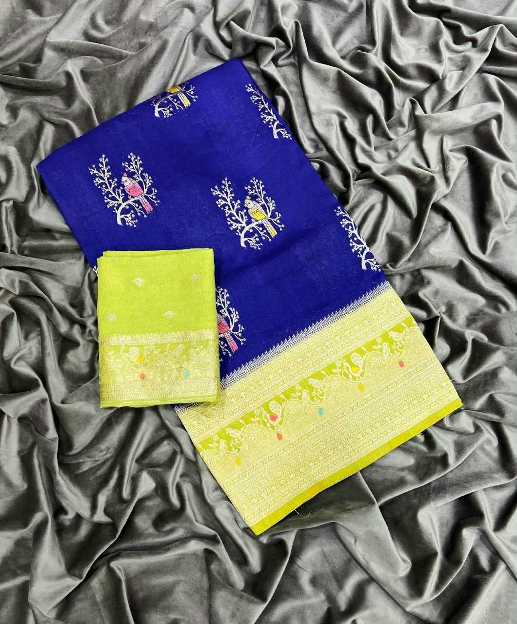 YNF Wholesale Nylon Georgette Sarees RIN225 1050 | Surat Manufacturer