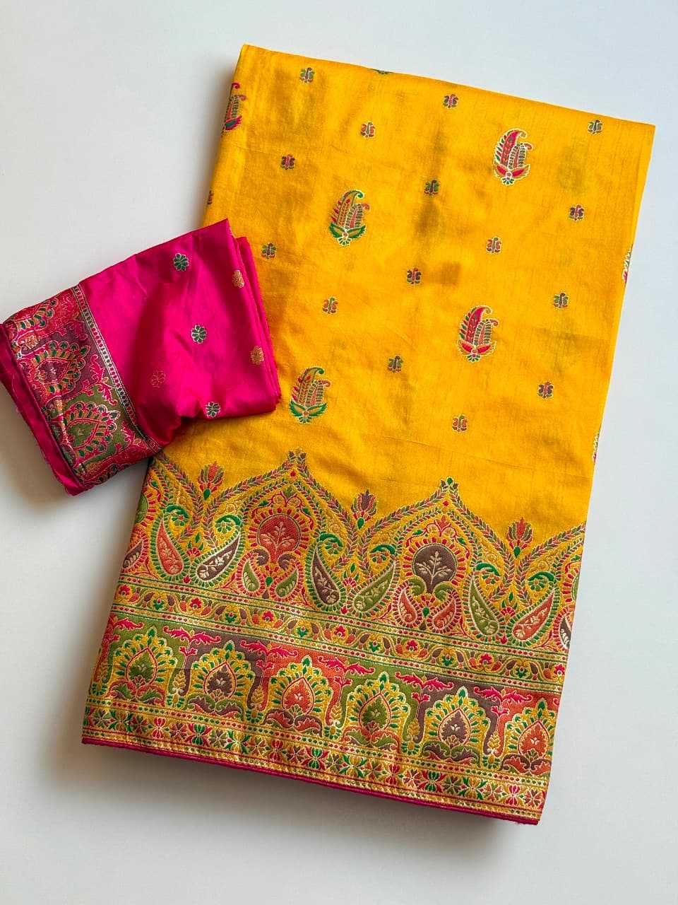 YNF Wholesale Pure Silk Traditional Silk Sarees RIN225 Abhira | Surat Manufacturer