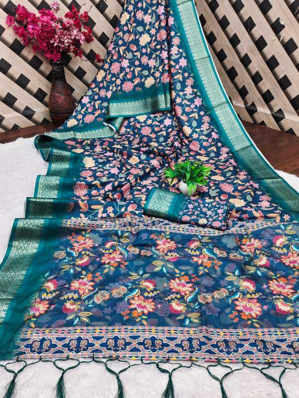 YNF Wholesale Cotton Fancy Sarees RIN231 AXALI | Surat Manufacturer