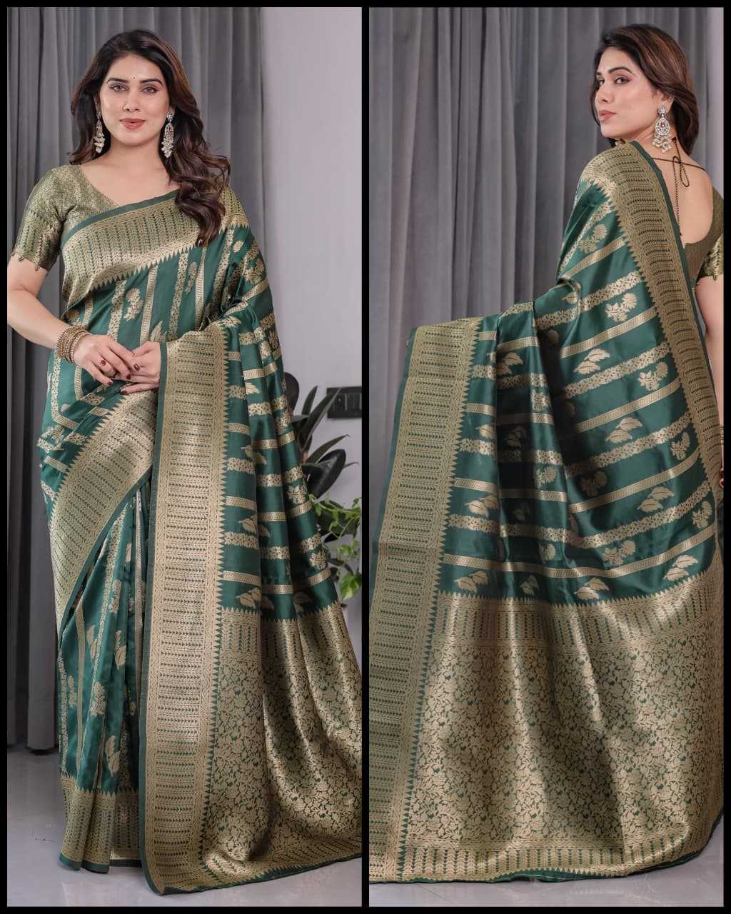 YNF Wholesale Banarasi Soft Silk Zari Border Sarees RIN231 Sarees | Surat Manufacturer