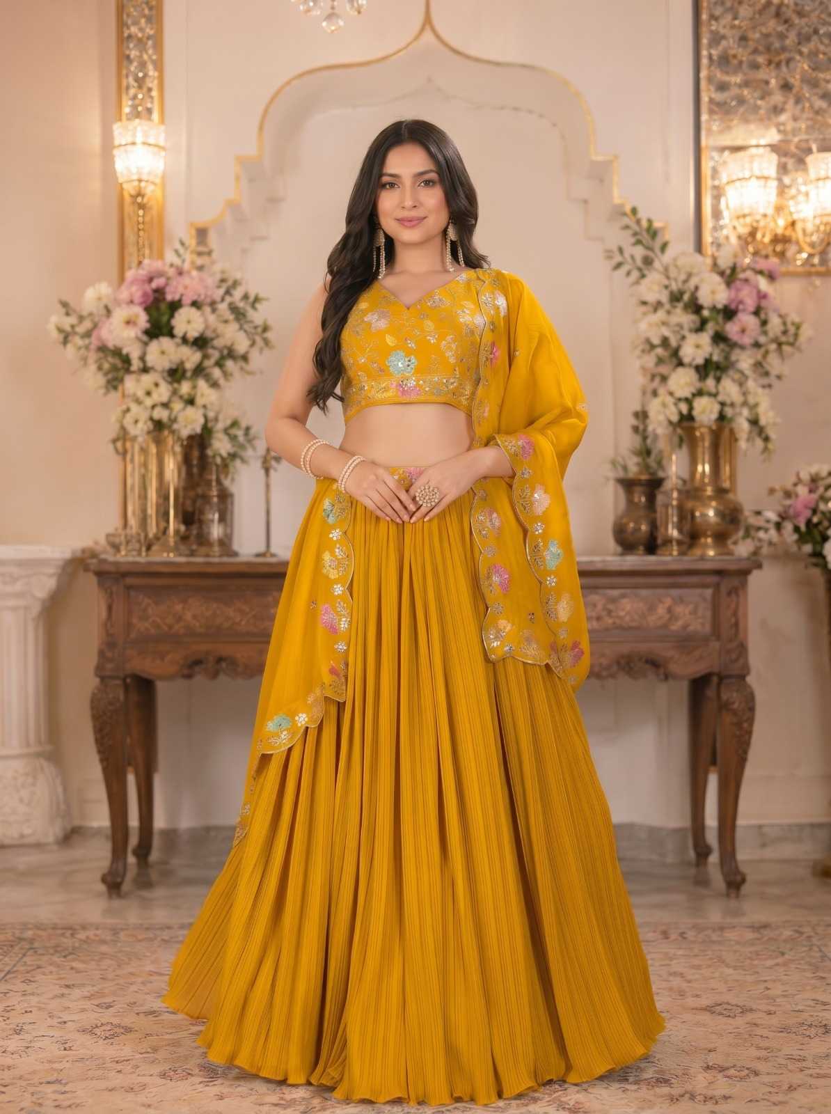 YNF Wholesale Premium Georgette Designer Lehenga KESH173 1101 | Surat Manufacturer