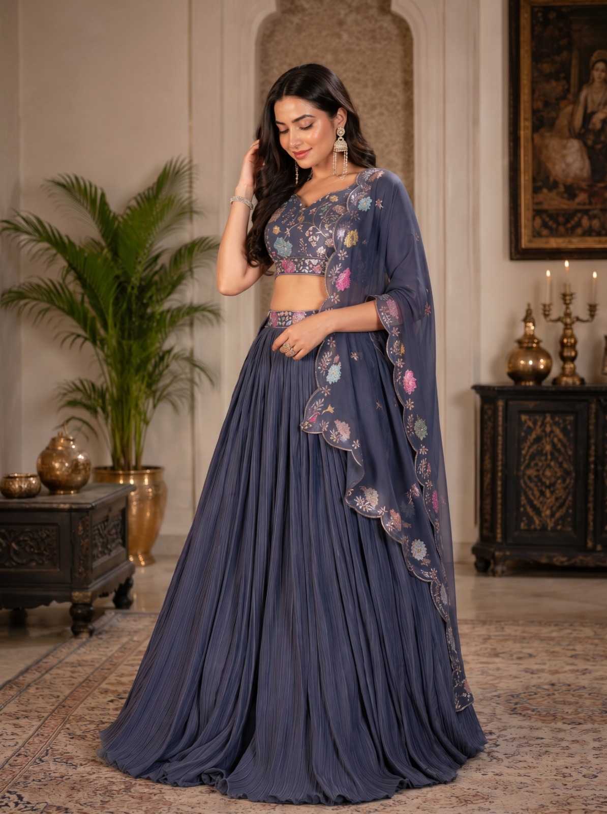 YNF Wholesale Premium Georgette Designer Lehenga KESH173 1101 | Surat Manufacturer