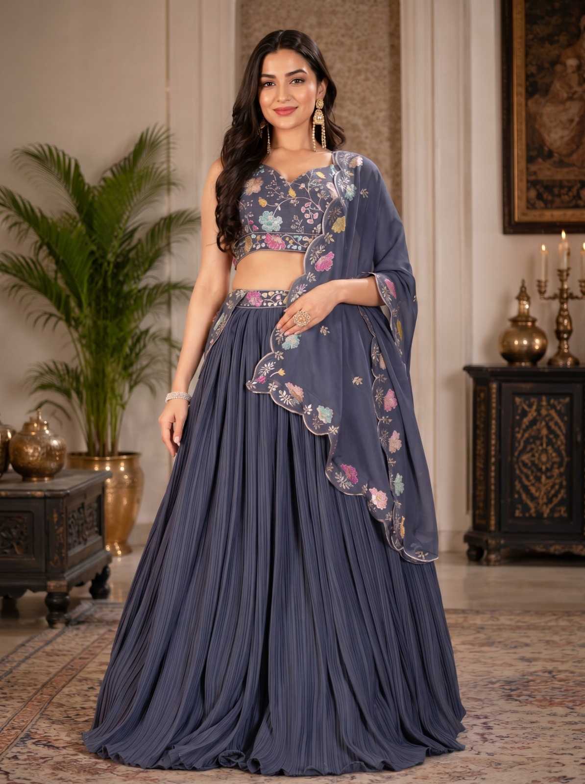 YNF Wholesale Premium Georgette Designer Lehenga KESH173 1101 | Surat Manufacturer