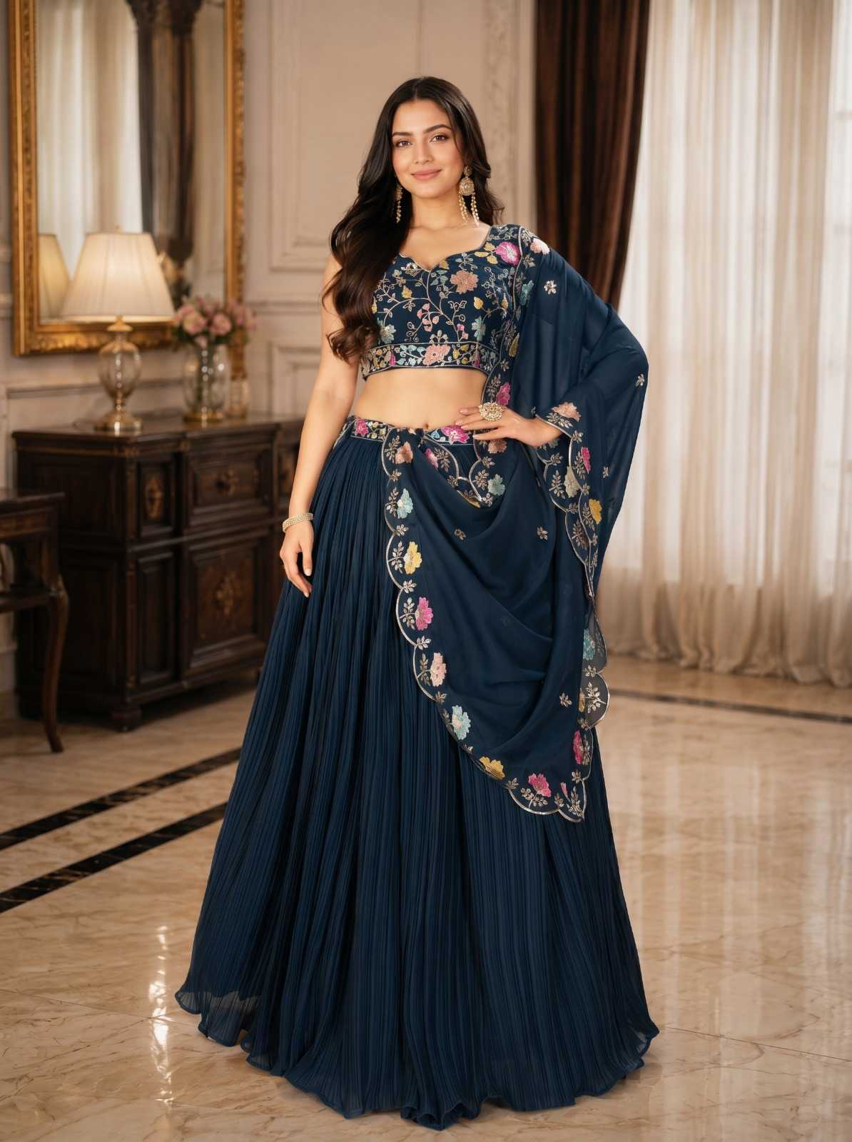 YNF Wholesale Premium Georgette Designer Lehenga KESH173 1101 | Surat Manufacturer