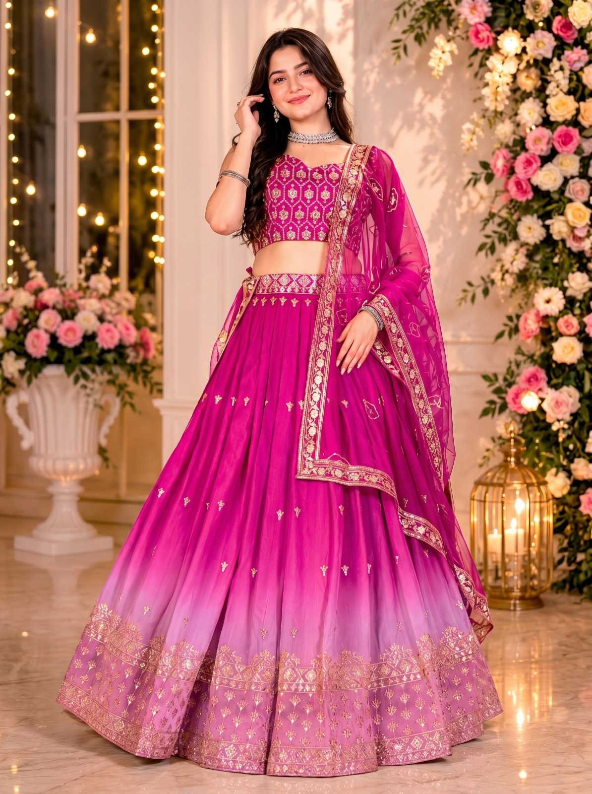 YNF Wholesale Heavy Silk Designer Lehenga KESH173 | Surat Manufacturer