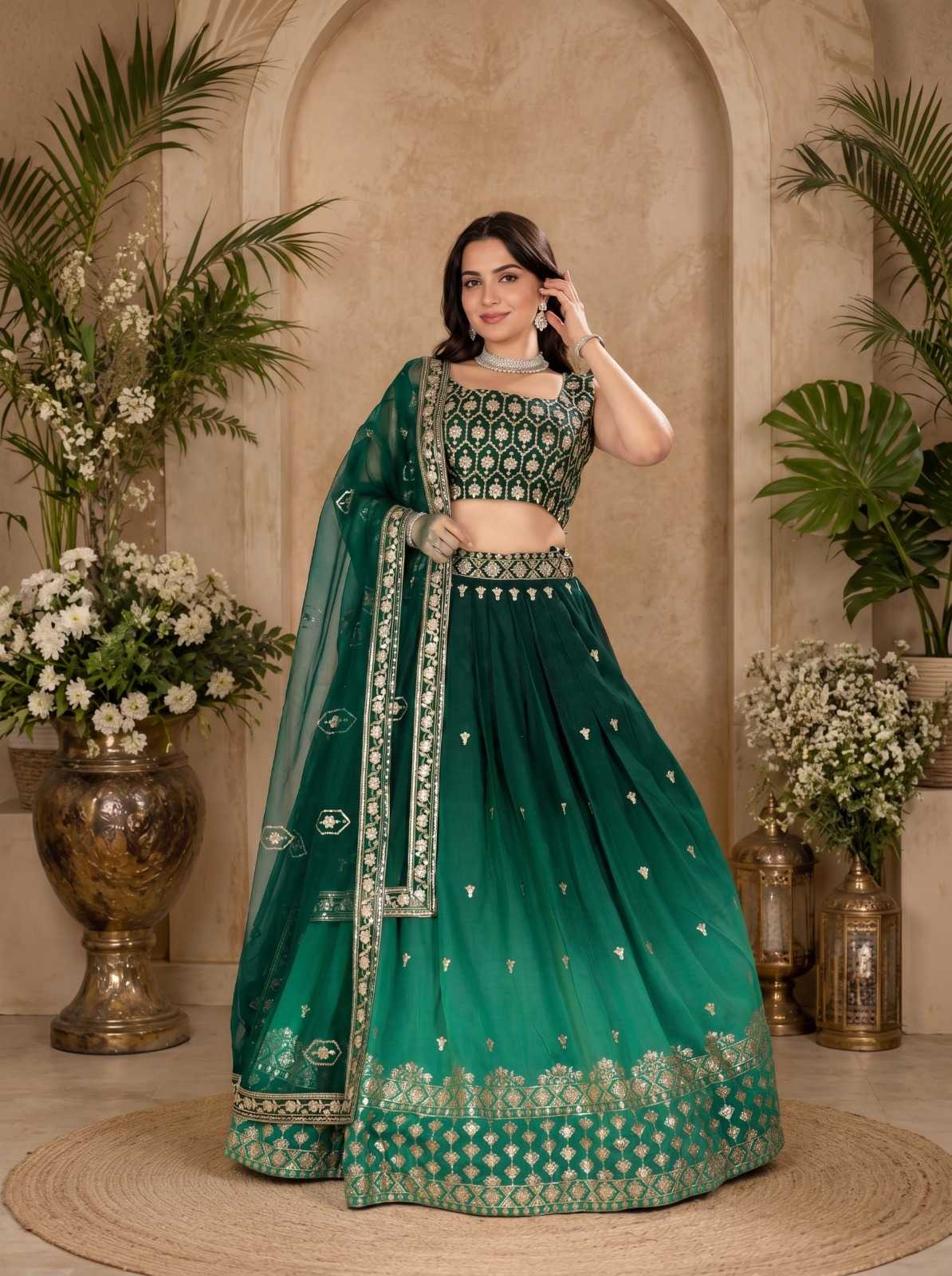 YNF Wholesale Heavy Silk Designer Lehenga KESH173 | Surat Manufacturer