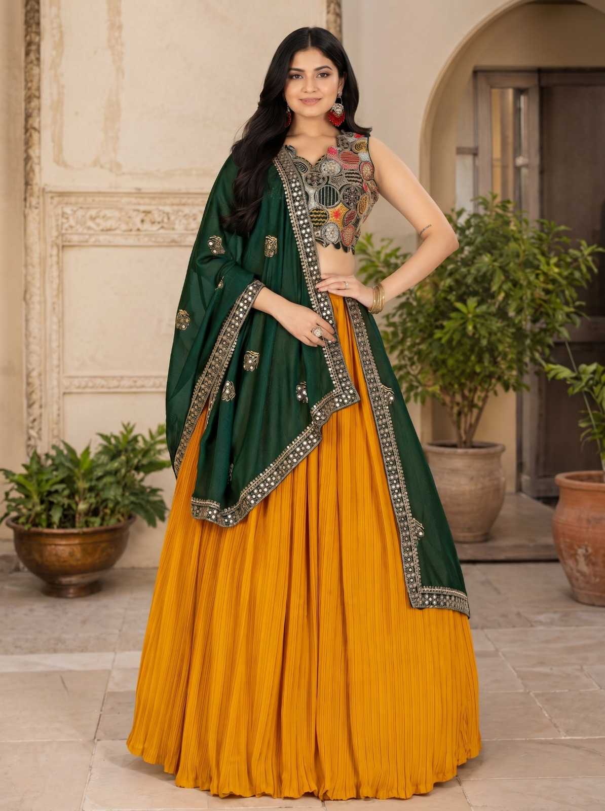 YNF Wholesale Heavy Silk Designer Lehenga KESH173 | Surat Manufacturer