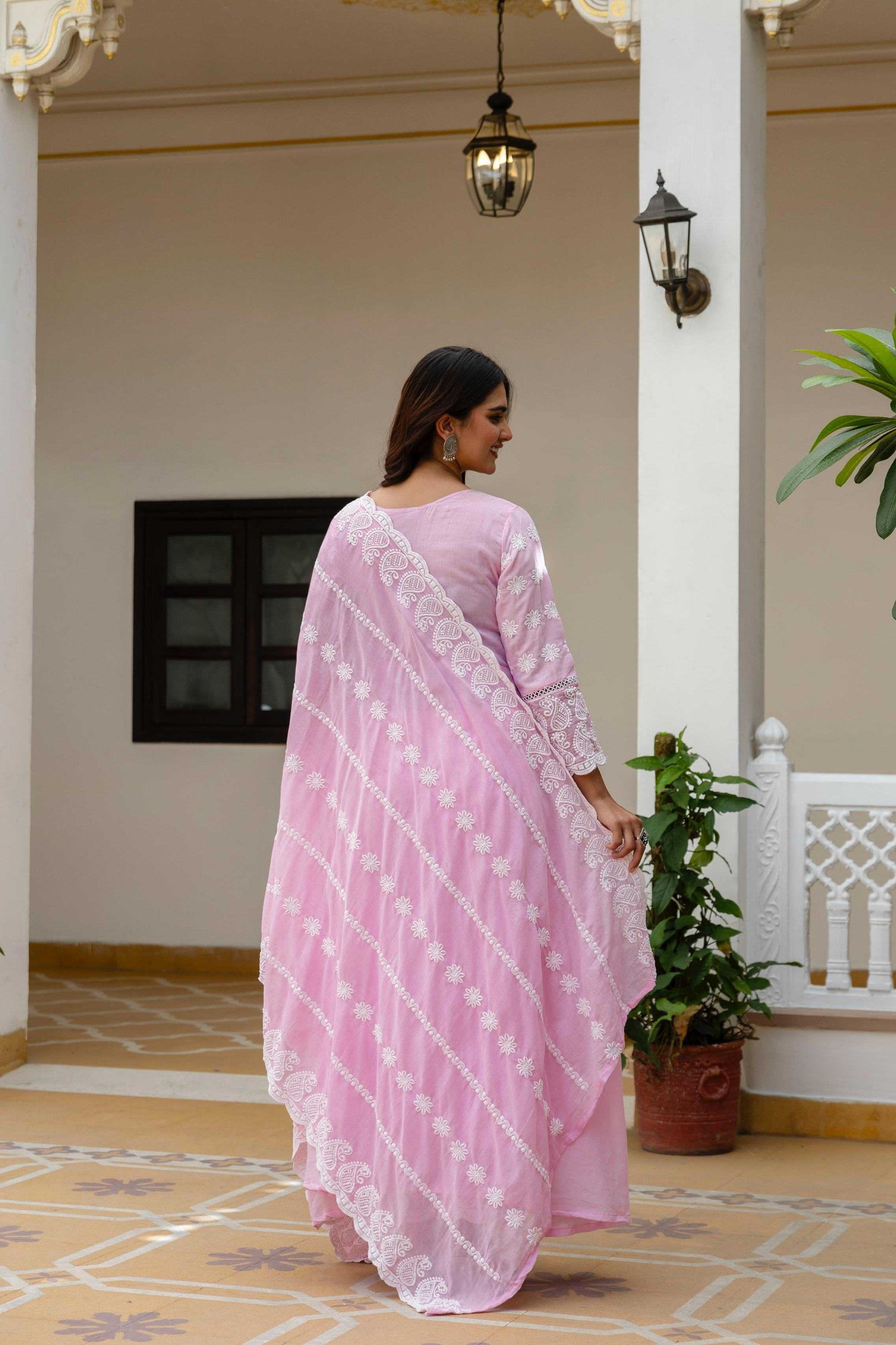 YNF Wholesale Muslin Cotton Wedding Gown  | Surat Manufacturer