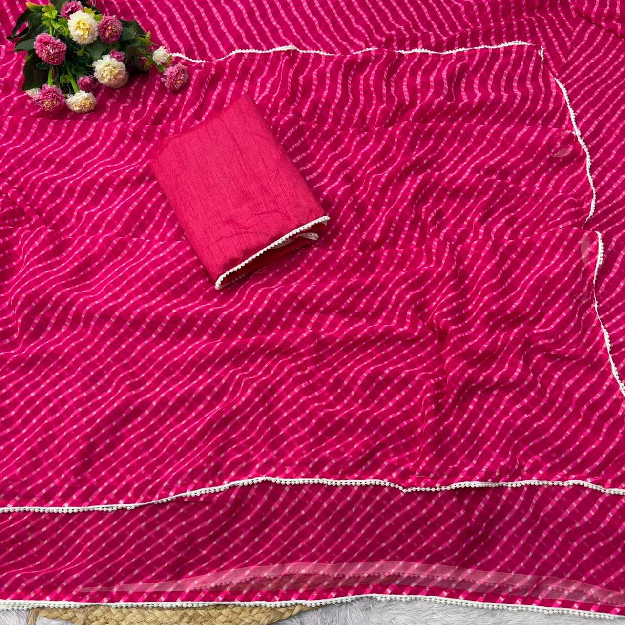 YNF Wholesale Georgette Printed Sarees KESH179 JAMKUDI | Surat Manufacturer