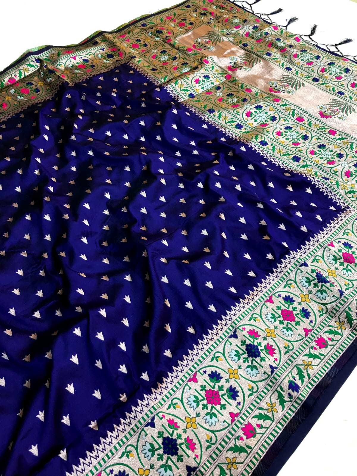 YNF Wholesale Paithani Silk Soft Silk Sarees KESH548 Adhya | Surat Manufacturer