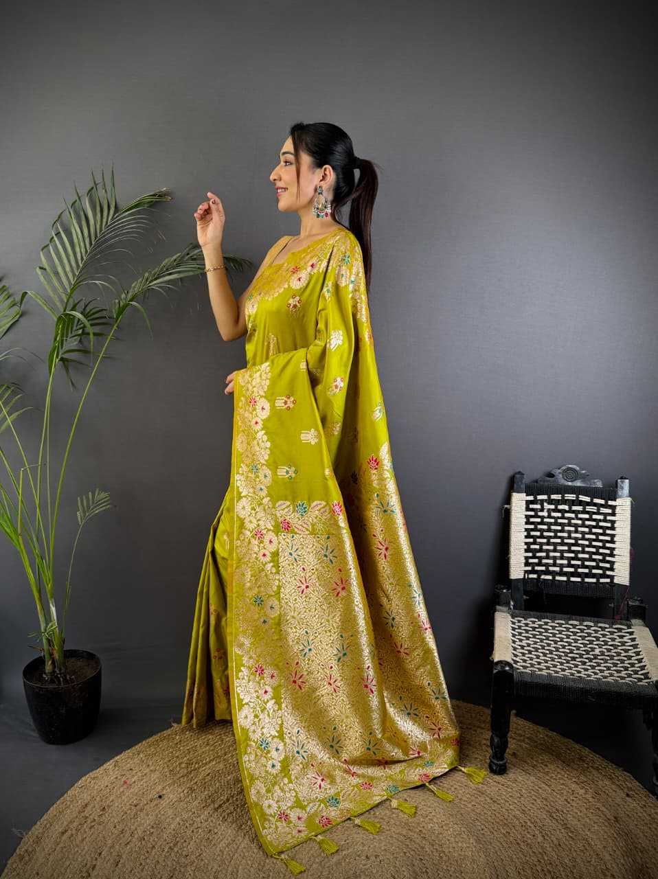 YNF Wholesale Banarasi Soft Silk Banarasi Silk Sarees KESH548 Chandni | Surat Manufacturer