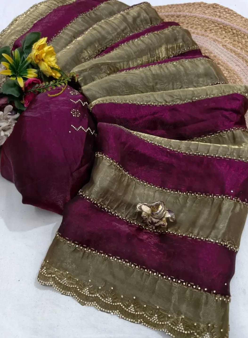 YNF Wholesale Soft Silk Designer Sarees KESH588 Jarkan | Surat Manufacturer