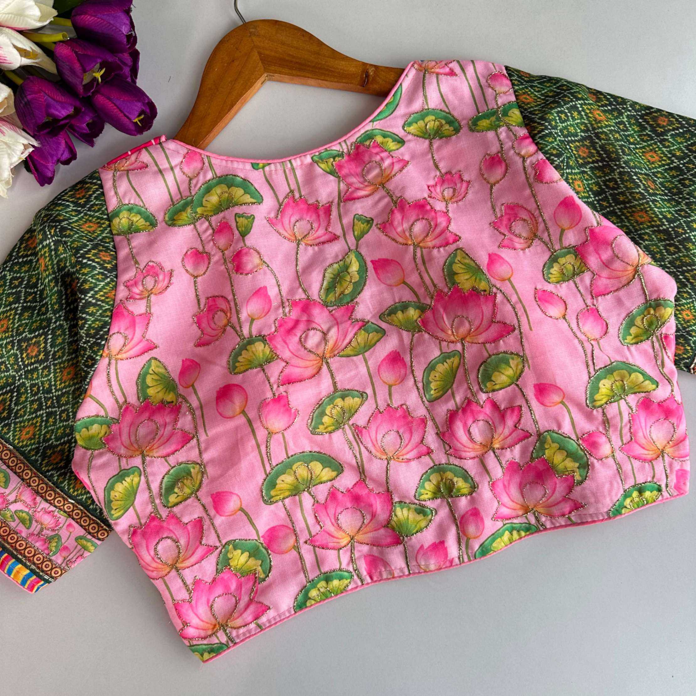 YNF Wholesale Cotton Designer Blouse  | Surat Manufacturer