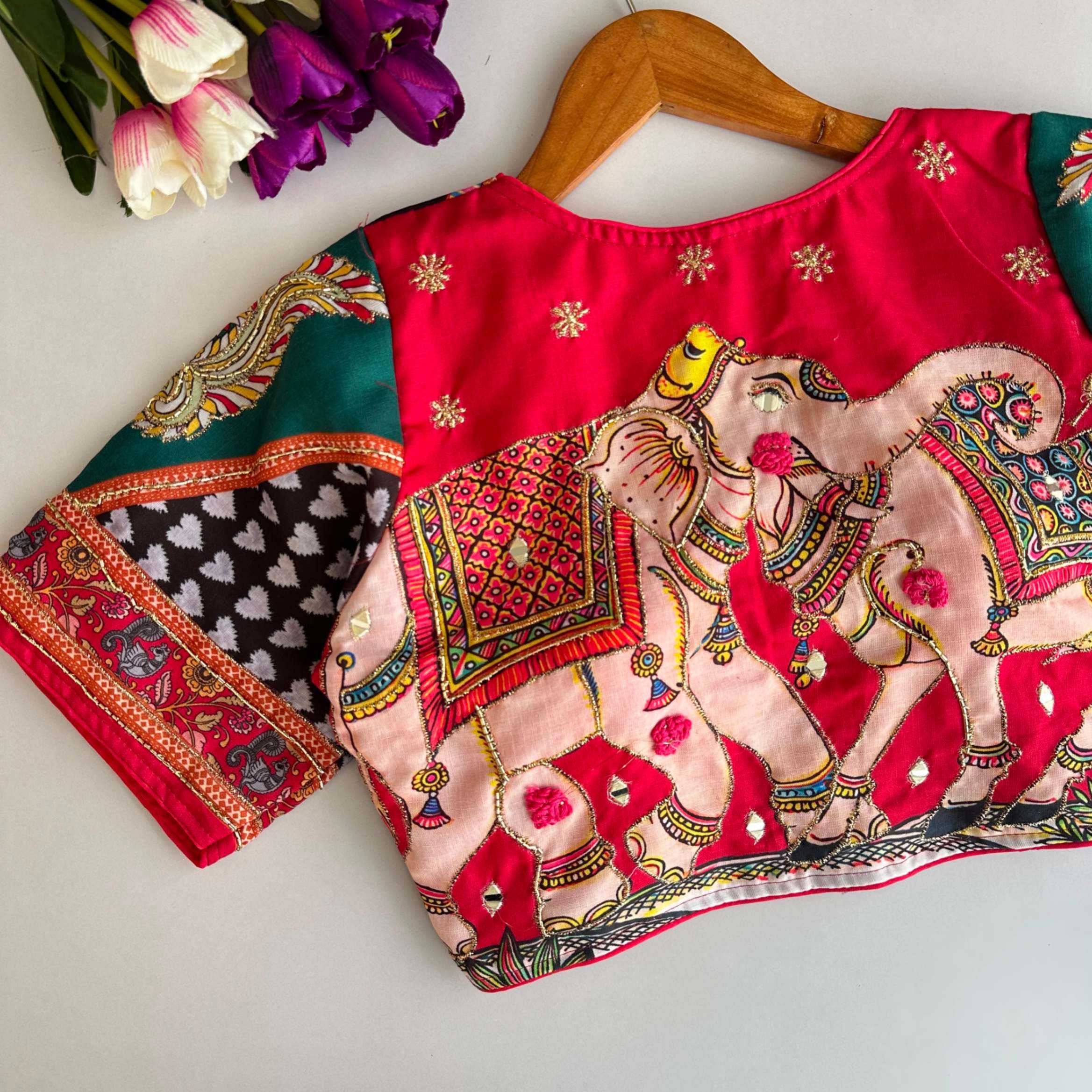 YNF Wholesale Cotton Designer Blouse  | Surat Manufacturer