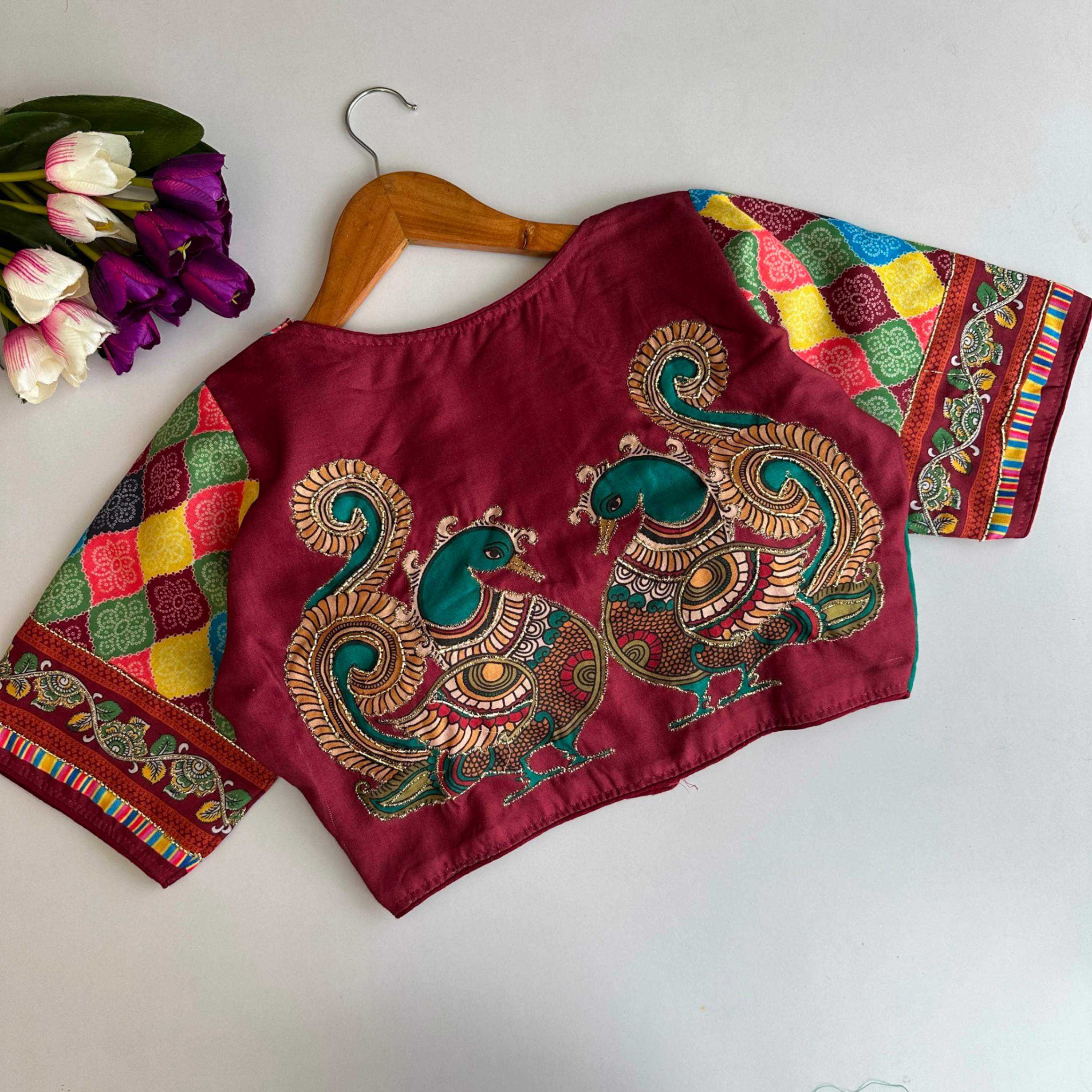 YNF Wholesale Cotton Designer Blouse  | Surat Manufacturer