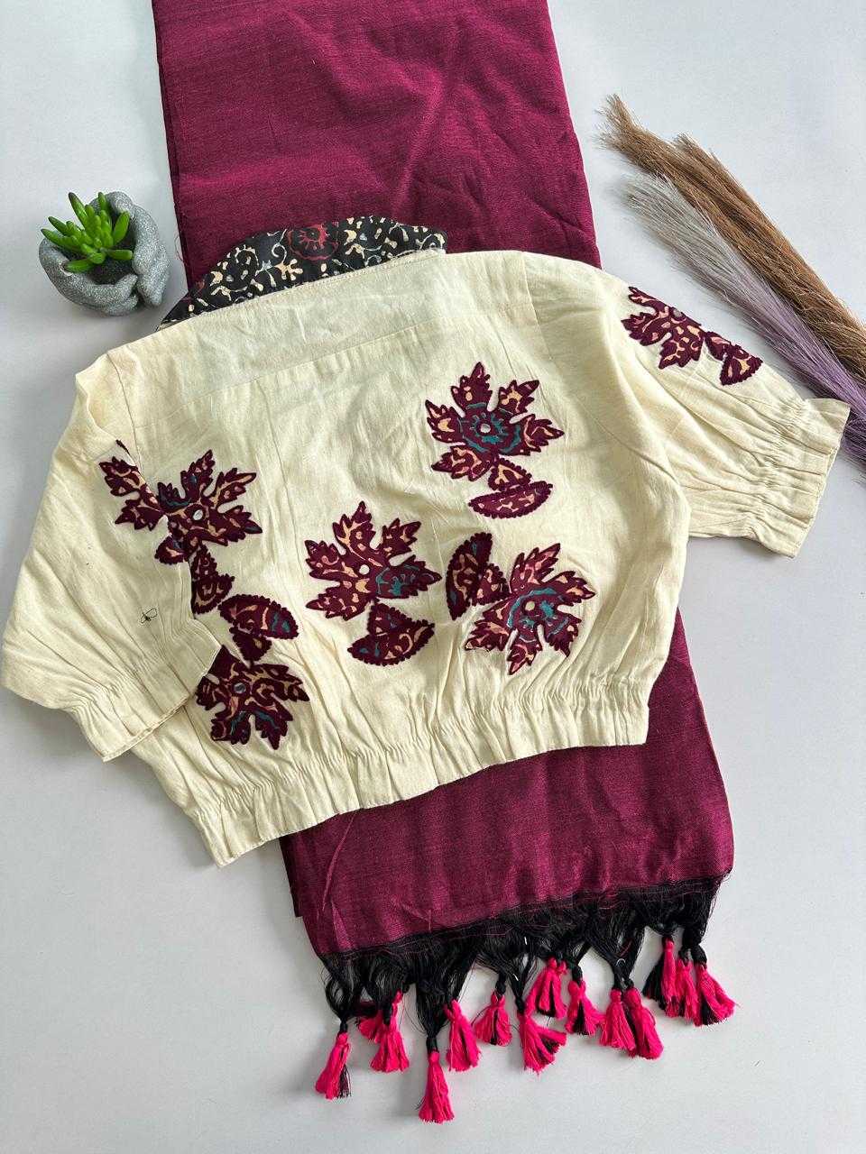 YNF Wholesale Khadi Cotton Printed Blouse  | Surat Manufacturer