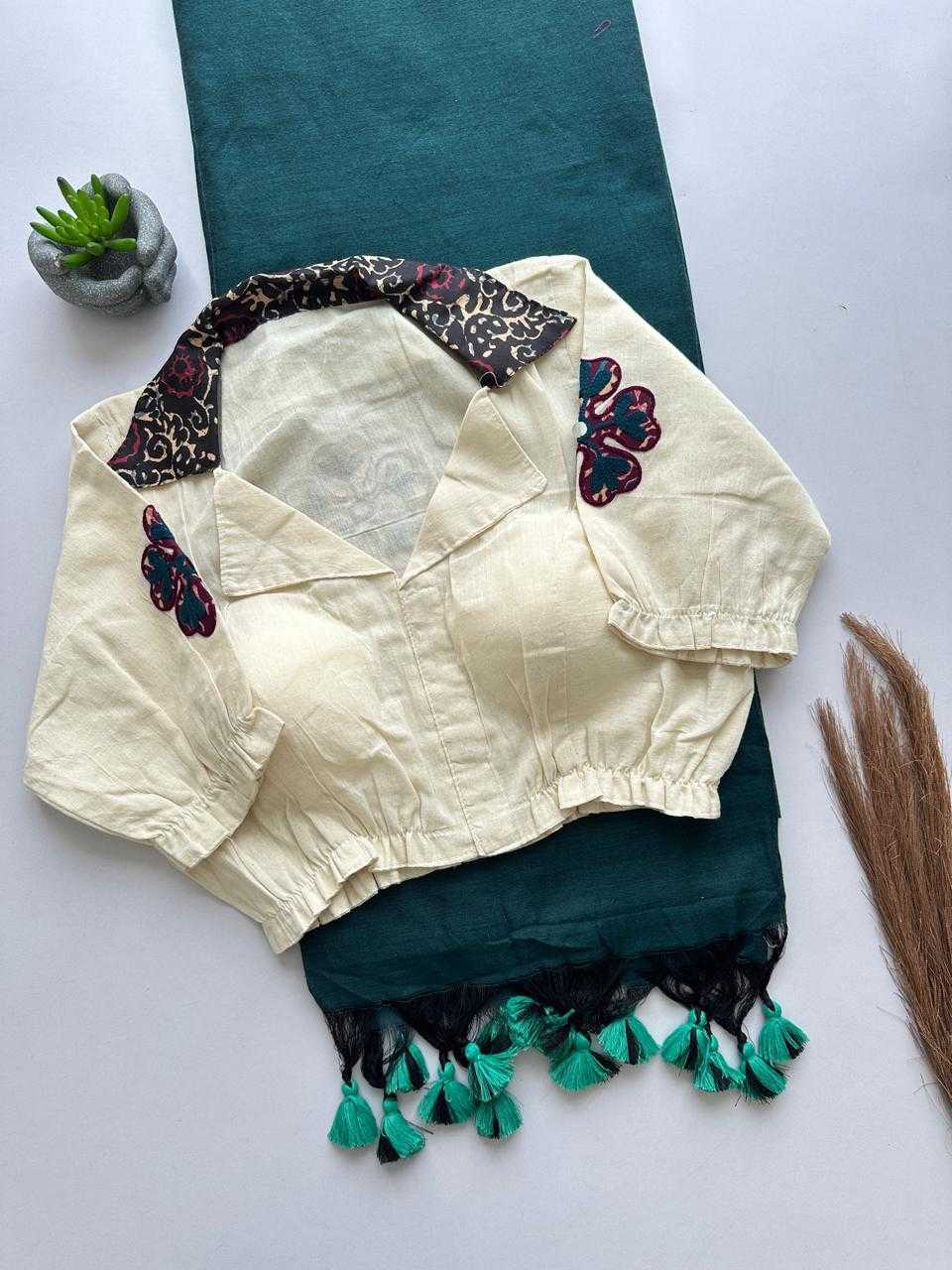 YNF Wholesale Khadi Cotton Printed Blouse  | Surat Manufacturer