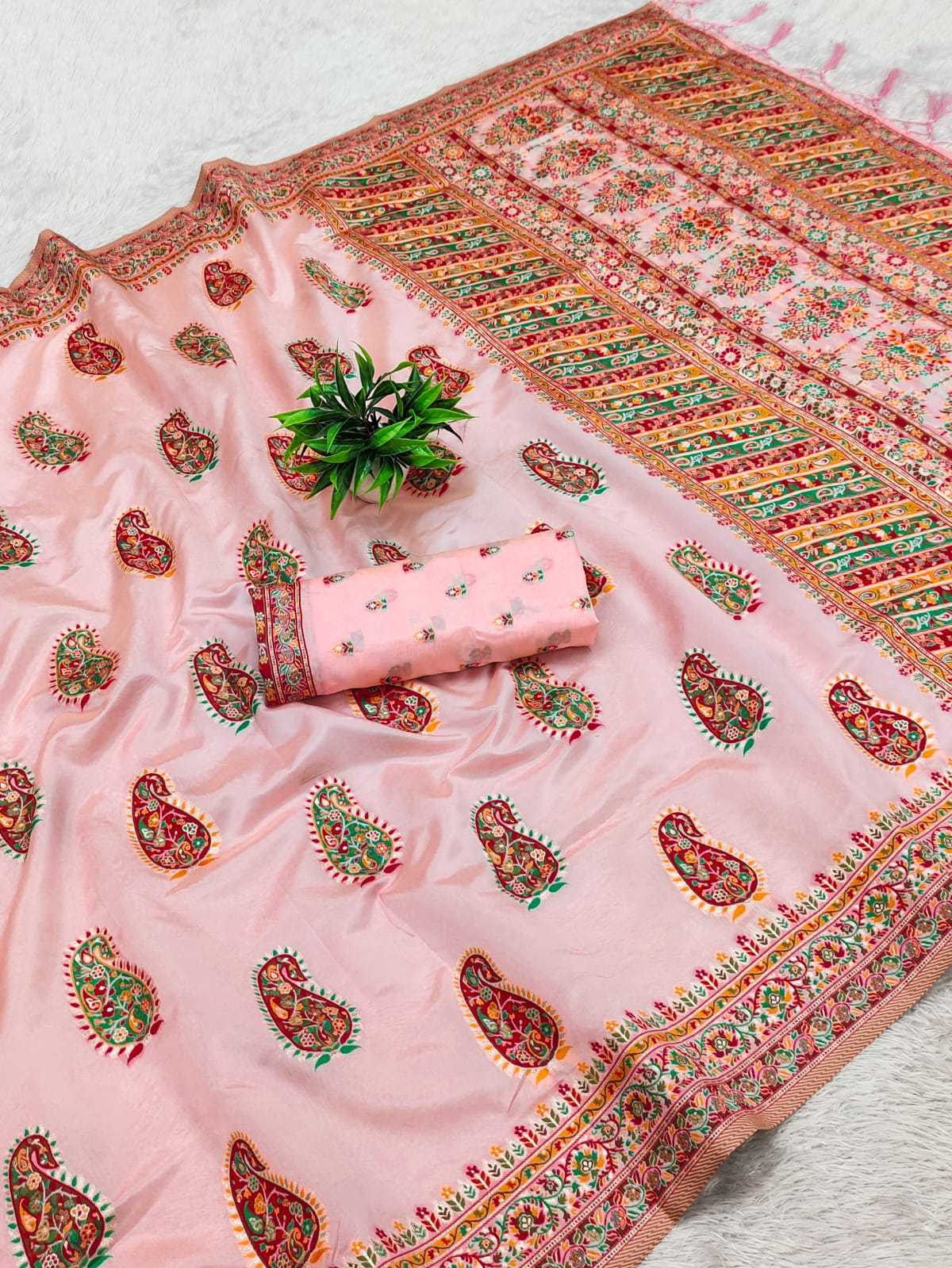 YNF Wholesale Soft Kashmiri Silk Soft Silk Sarees KESH663 Samaira | Surat Manufacturer