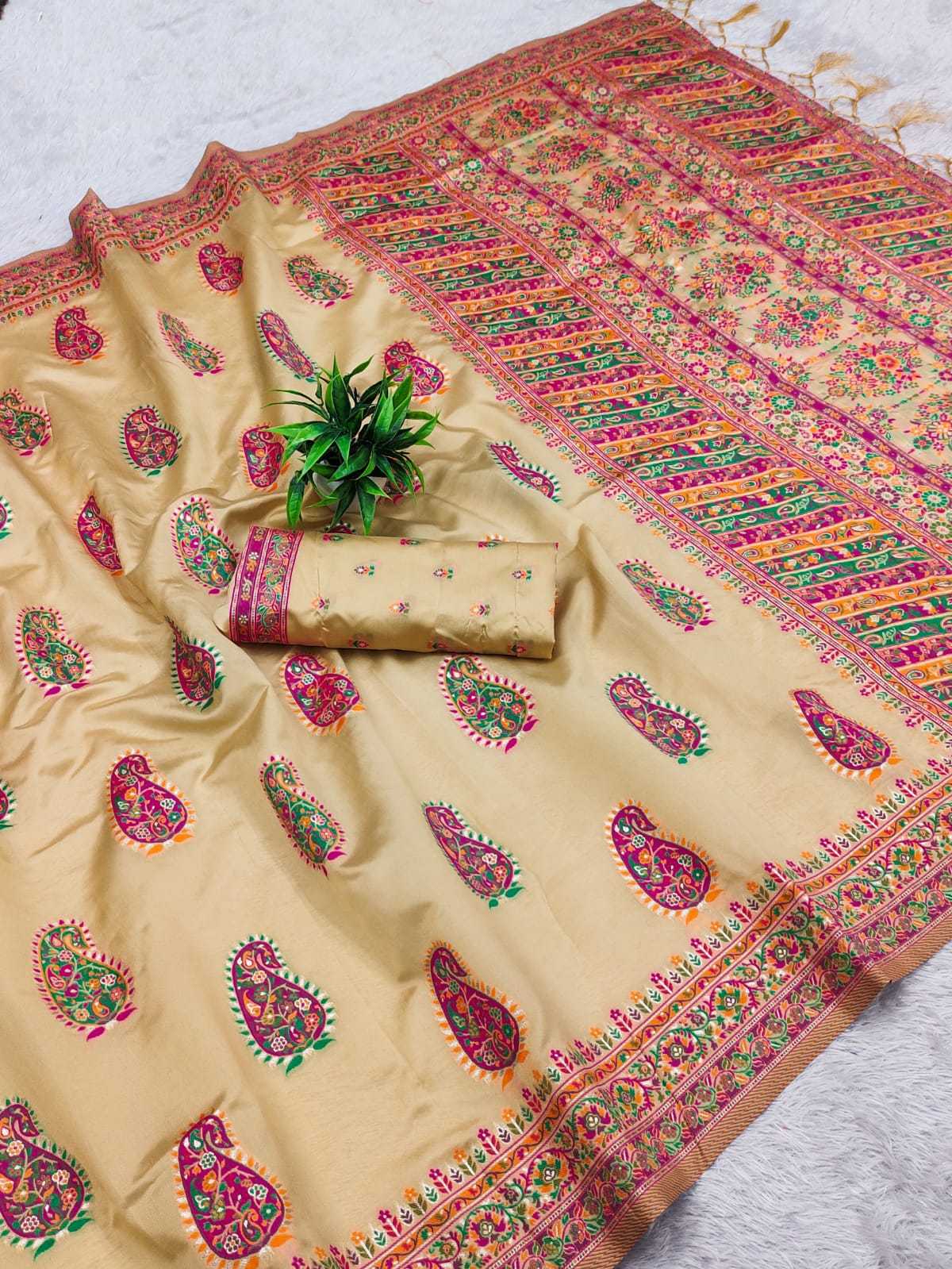 YNF Wholesale Soft Kashmiri Silk Soft Silk Sarees KESH663 Samaira | Surat Manufacturer