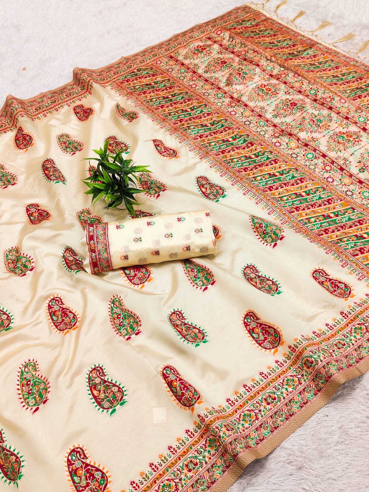 YNF Wholesale Soft Kashmiri Silk Soft Silk Sarees KESH663 Samaira | Surat Manufacturer