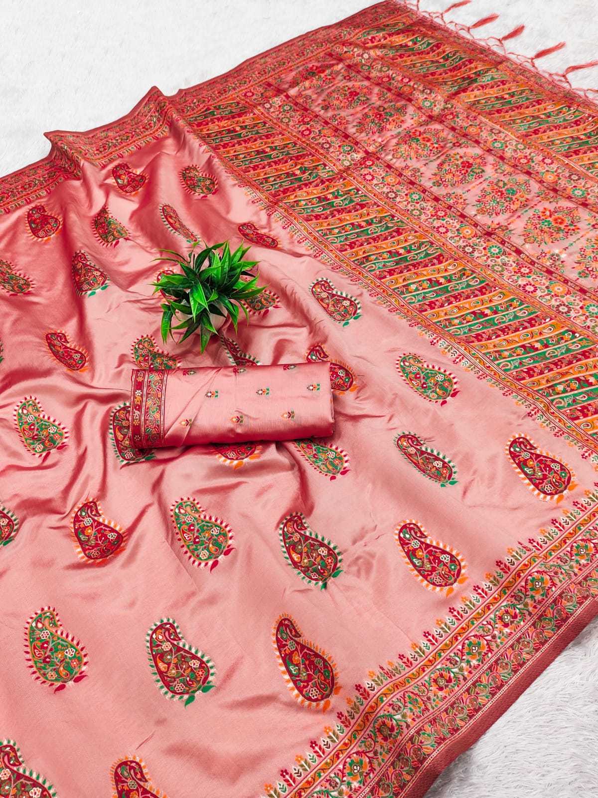 YNF Wholesale Soft Kashmiri Silk Soft Silk Sarees KESH663 Samaira | Surat Manufacturer
