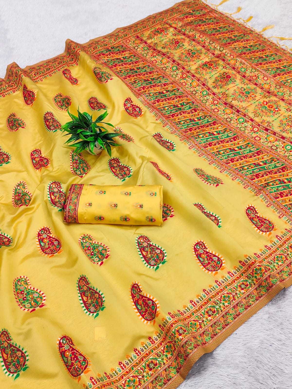 YNF Wholesale Soft Kashmiri Silk Soft Silk Sarees KESH663 Samaira | Surat Manufacturer