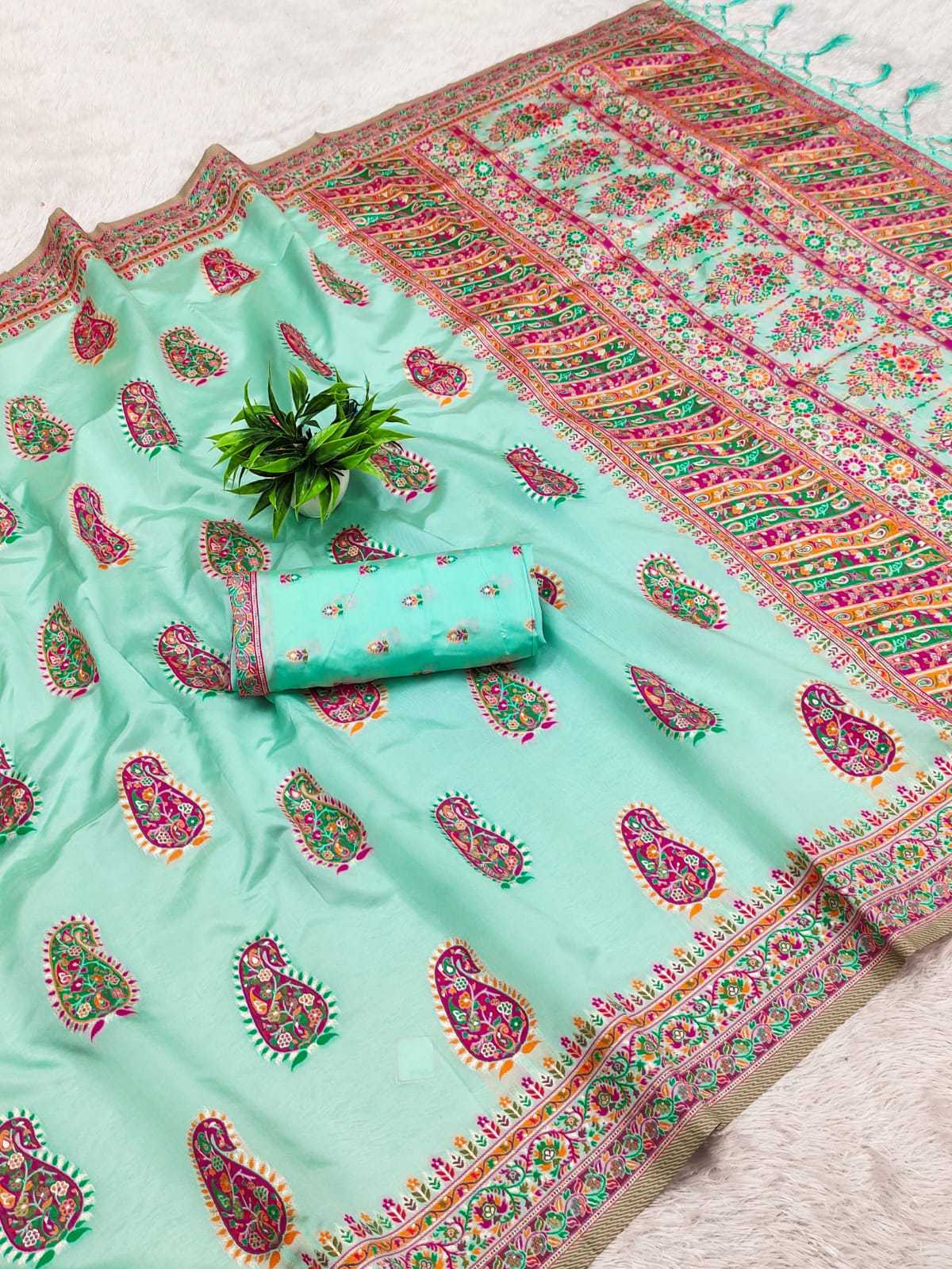 YNF Wholesale Soft Kashmiri Silk Soft Silk Sarees KESH663 Samaira | Surat Manufacturer