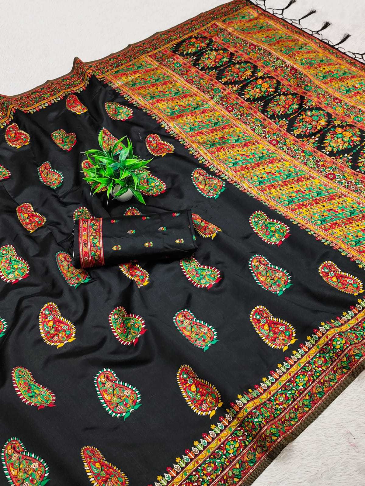 YNF Wholesale Soft Kashmiri Silk Soft Silk Sarees KESH663 Samaira | Surat Manufacturer