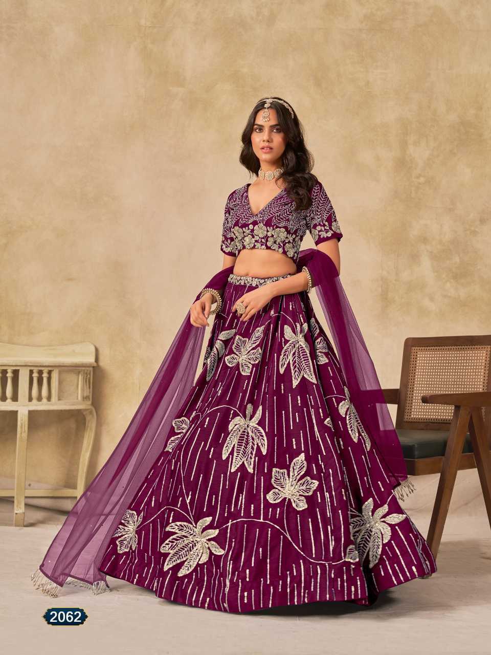 YNF Wholesale Art Silk Designer Lehenga KESH530 MEHVISH VOL 26 | Surat Manufacturer