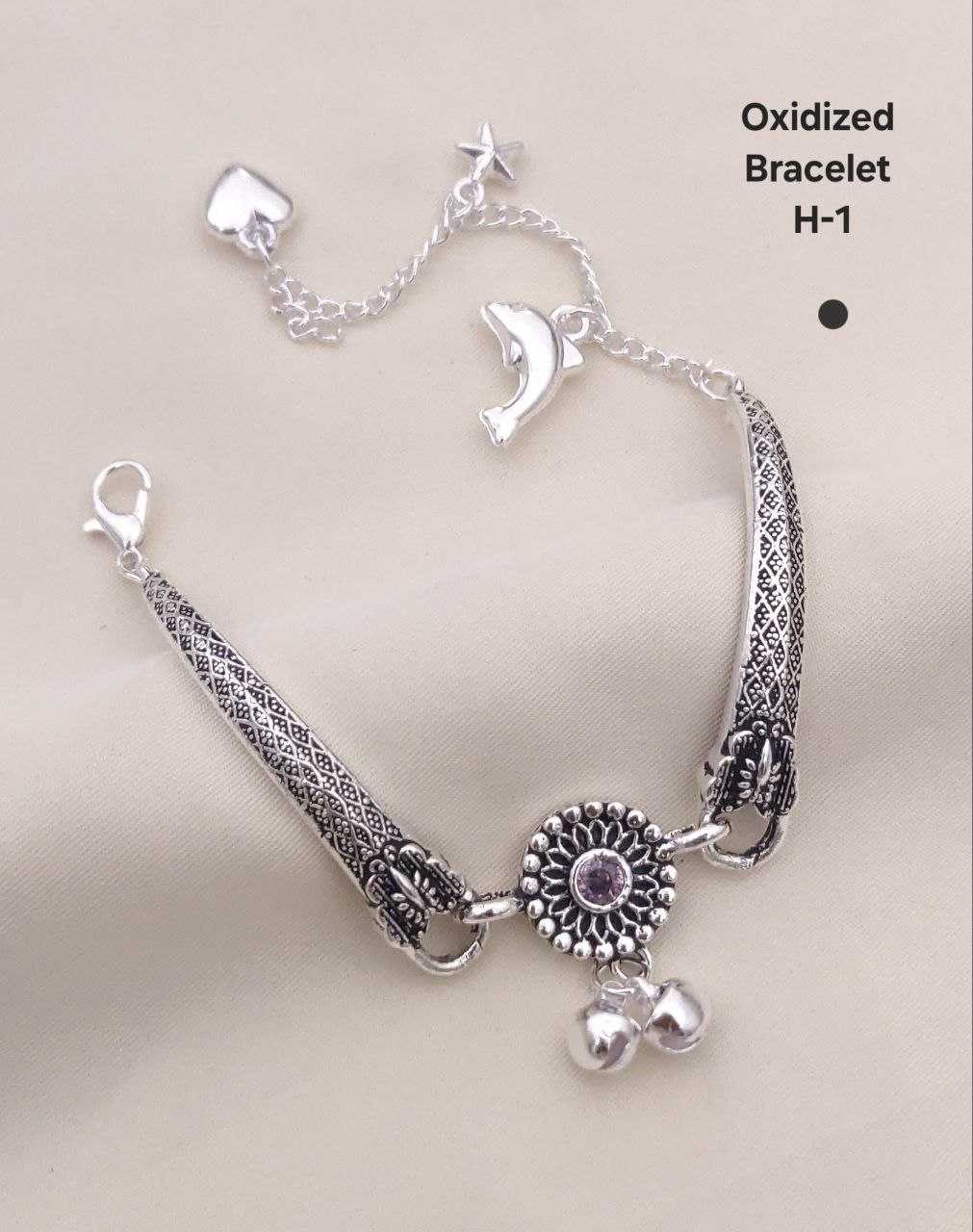 YNF Wholesale Brass Antique Bracelet KESH193 | Surat Manufacturer