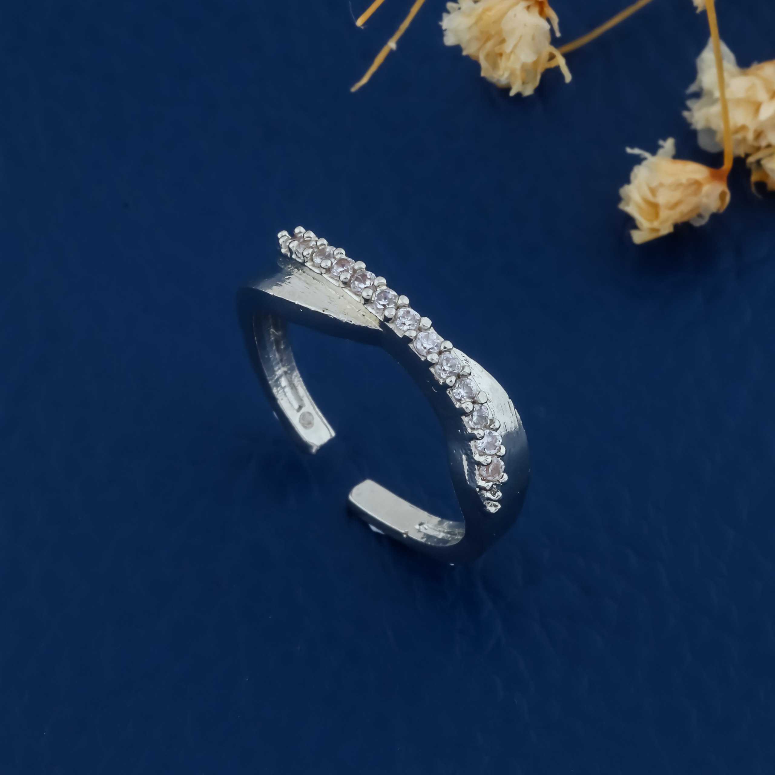 YNF Wholesale Brass Diamond Rings KESH191 | Surat Manufacturer