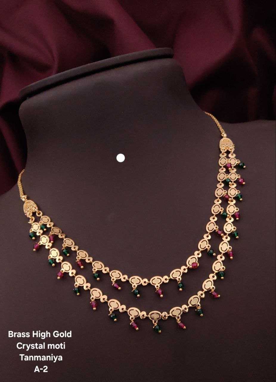YNF Wholesale Brass Fancy Mala Necklaces KESH193 | Surat Manufacturer