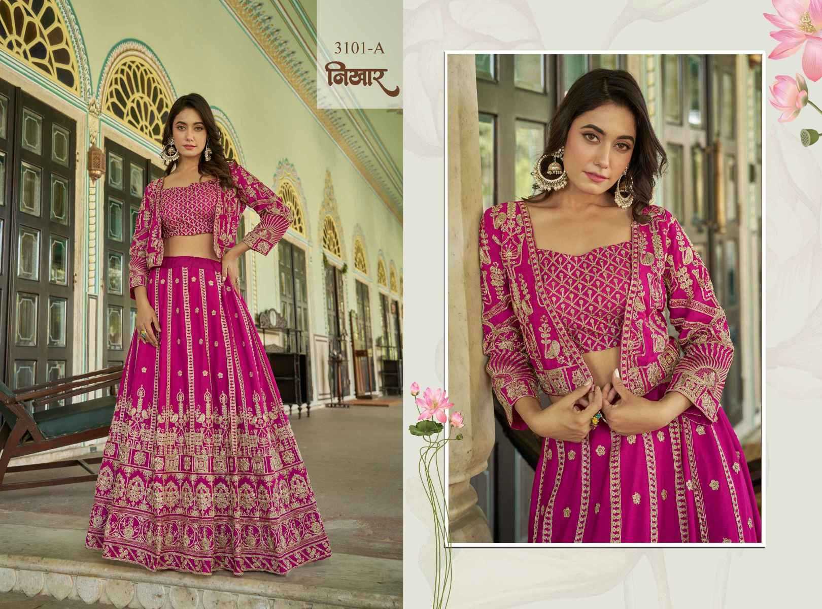YNF Wholesale Chinon Designer Lehenga KESH630 NIKHAR 3101 | Surat Manufacturer