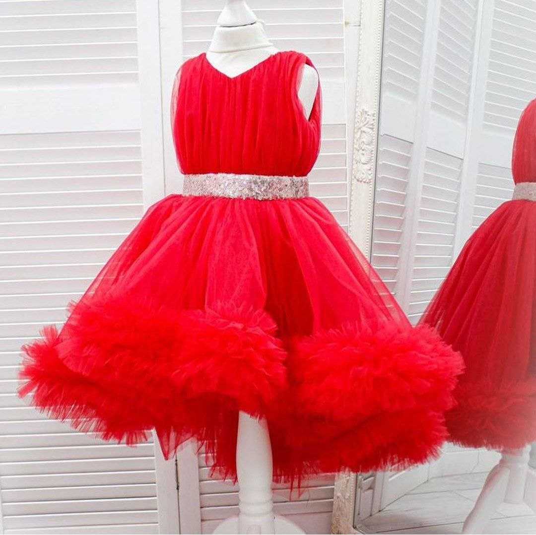 YNF Wholesale Soft Net Kids Frocks RIN157 PC KID 8015 | Surat Manufacturer