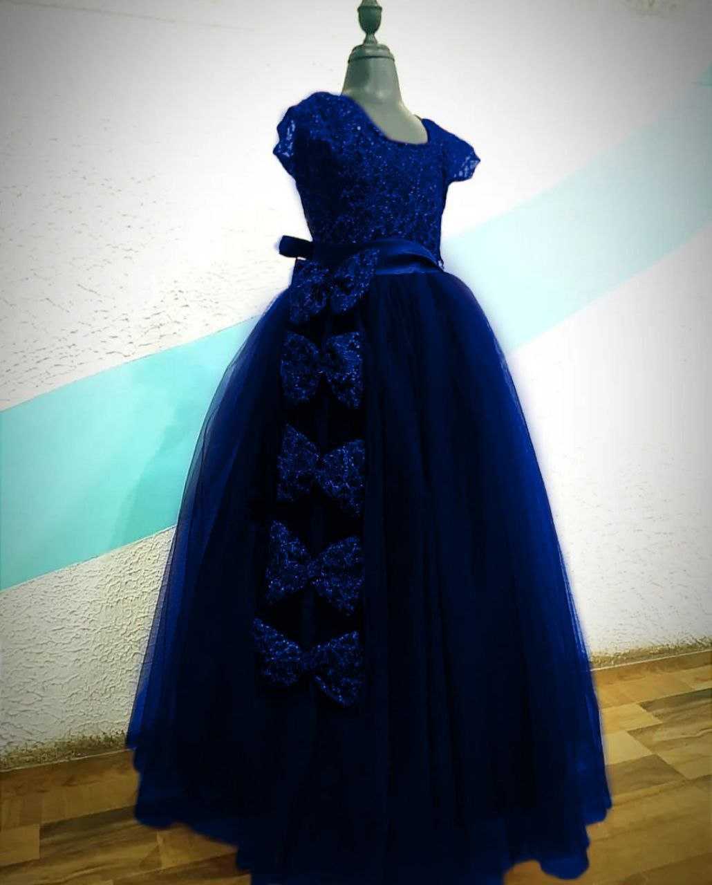 YNF Wholesale Soft Net Kids Frocks RIN157 PC KID 8018 | Surat Manufacturer
