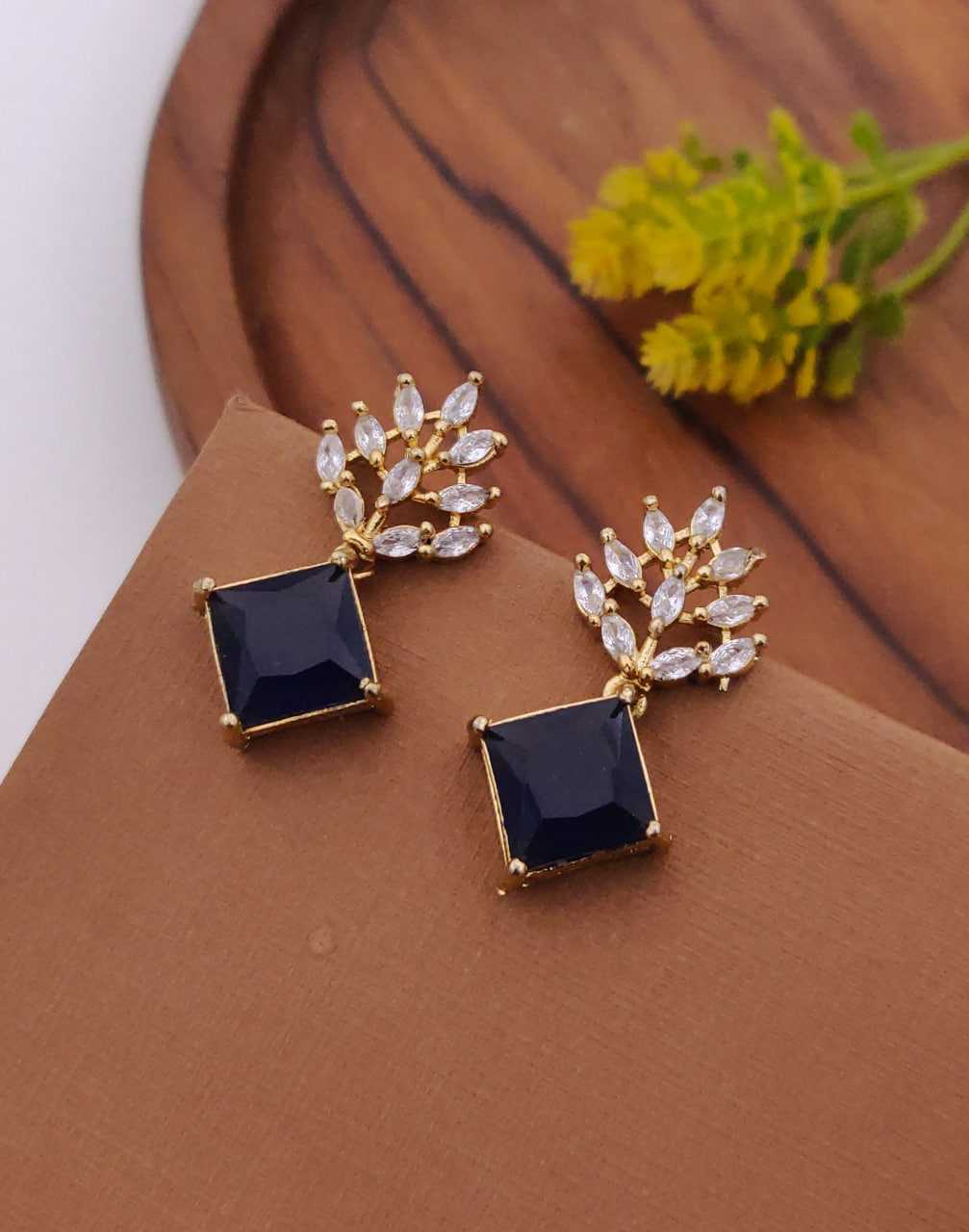 YNF Wholesale AD Diamond Fancy Earrings KESH191 110 | Surat Manufacturer