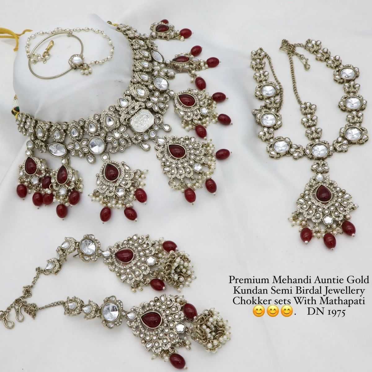 YNF Wholesale Brass Necklaces Set KESH494 | Surat Manufacturer