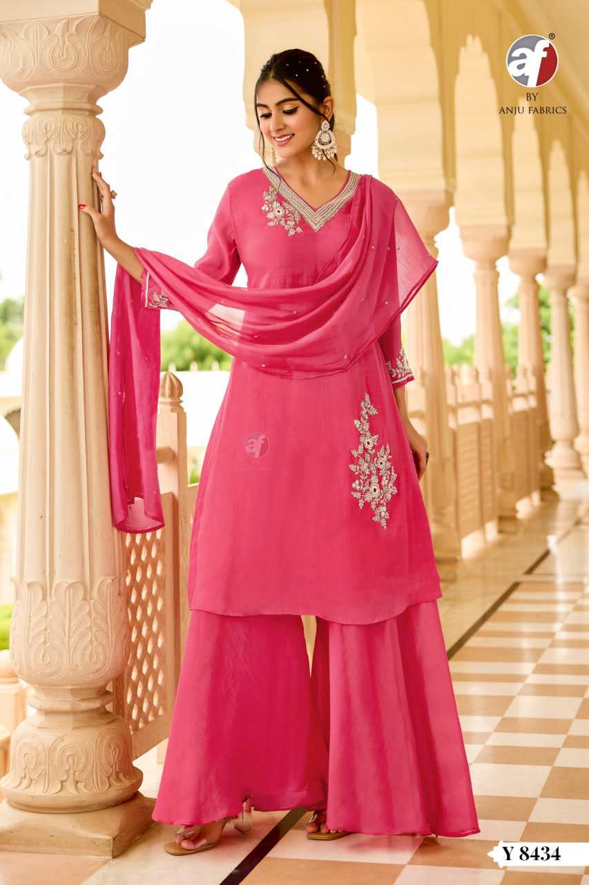 YNF Wholesale Chanderi Soft Chanderi Suit KESH530 ANUJ 8434 | Surat Manufacturer