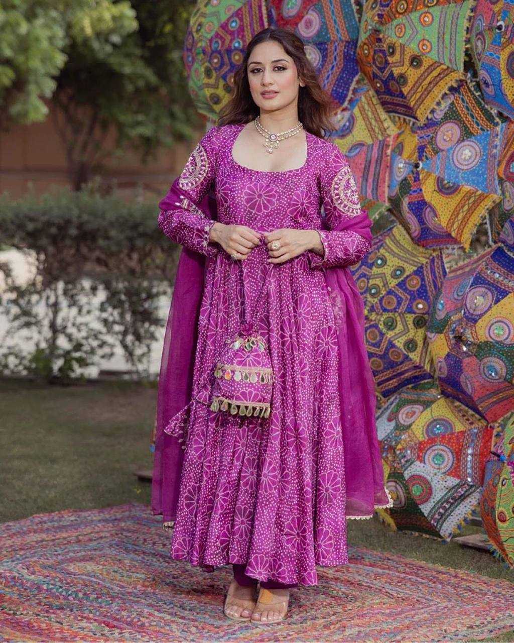 YNF Wholesale Chinon Wedding Gown KESH501 MAHIRA | Surat Manufacturer