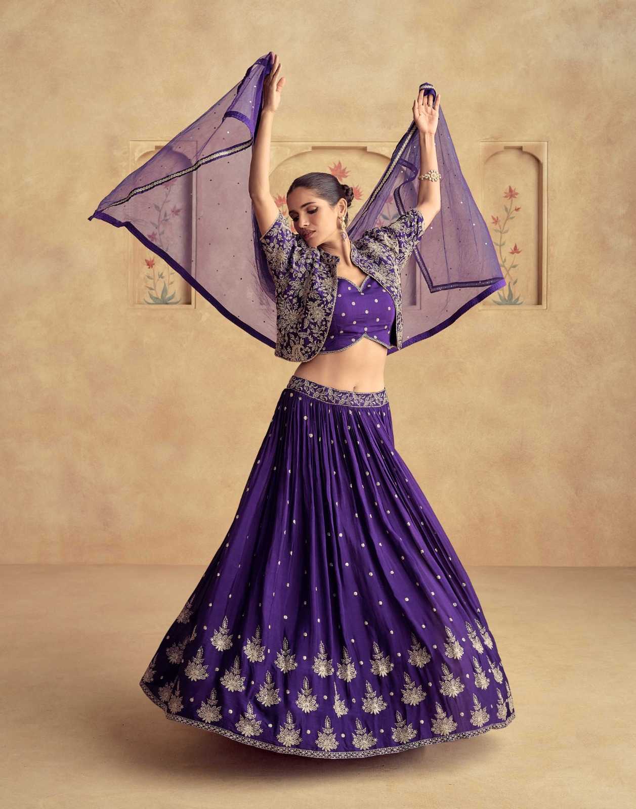 YNF Wholesale Chinon Designer Lehenga KESH530 AASHIRWAD ALFAAZ | Surat Manufacturer