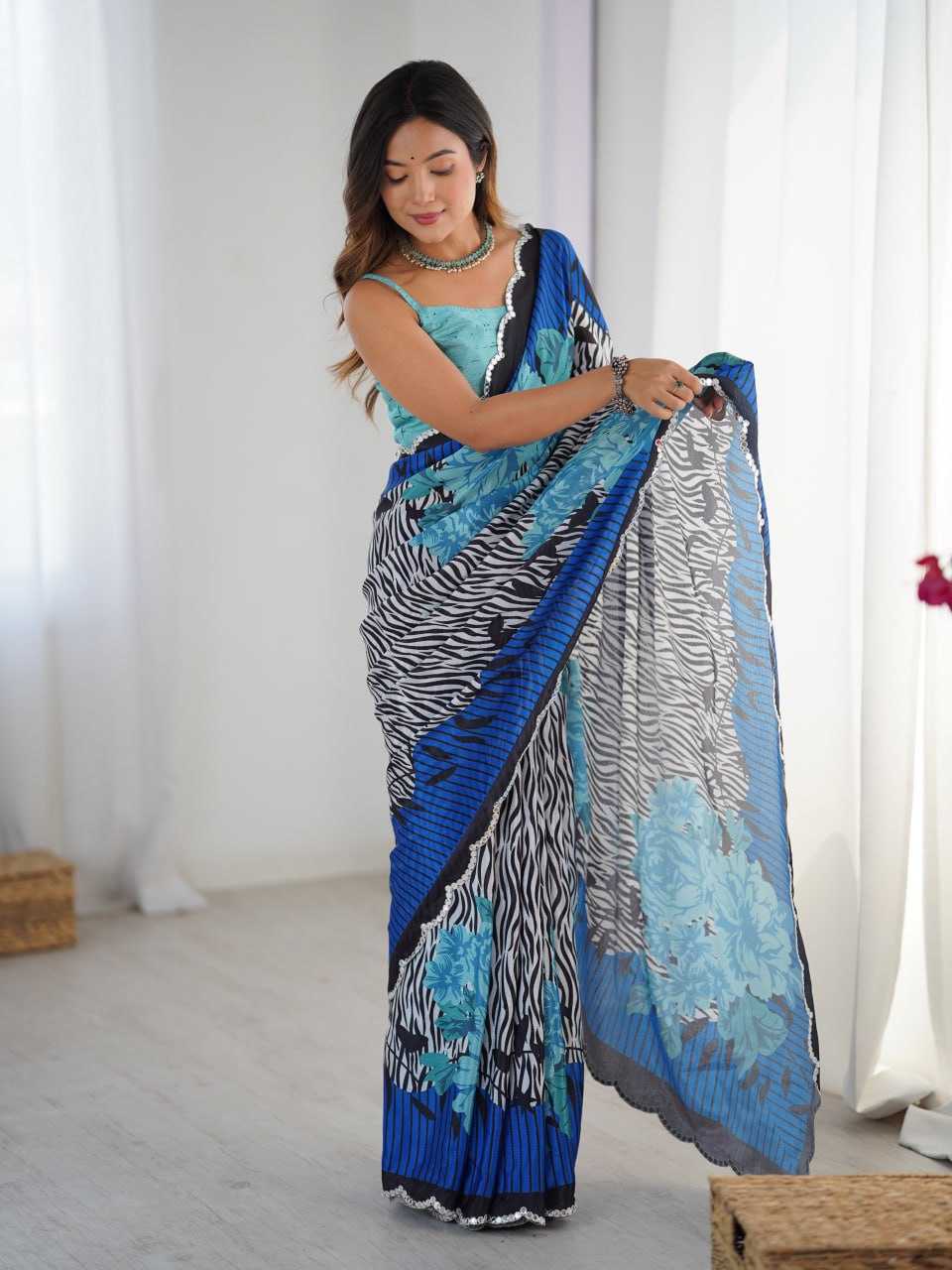 YNF Wholesale Chinon Fancy Sarees KESH595 84 | Surat Manufacturer