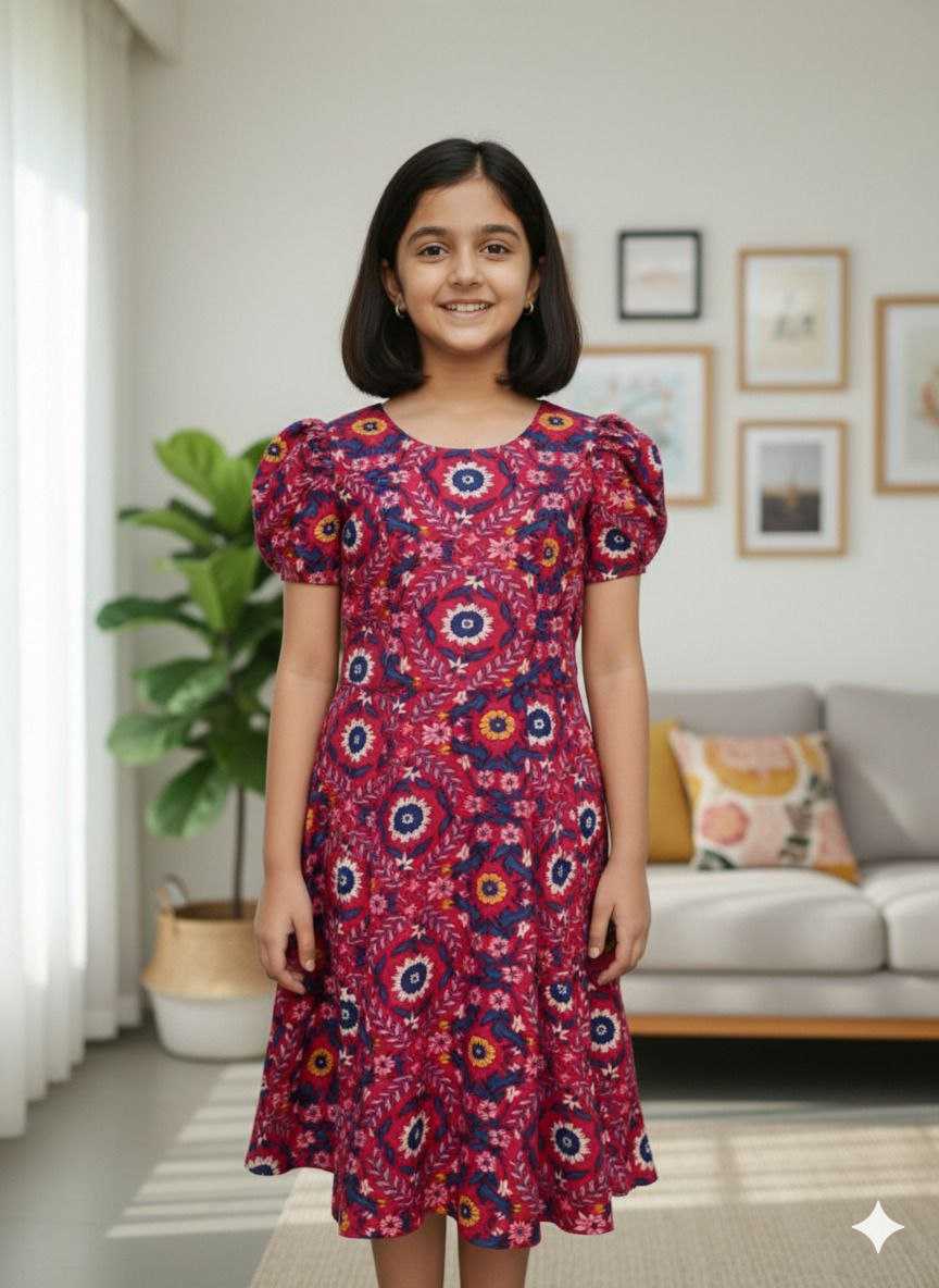 YNF Wholesale Cotton Kids Frocks KESH461 187 | Surat Manufacturer