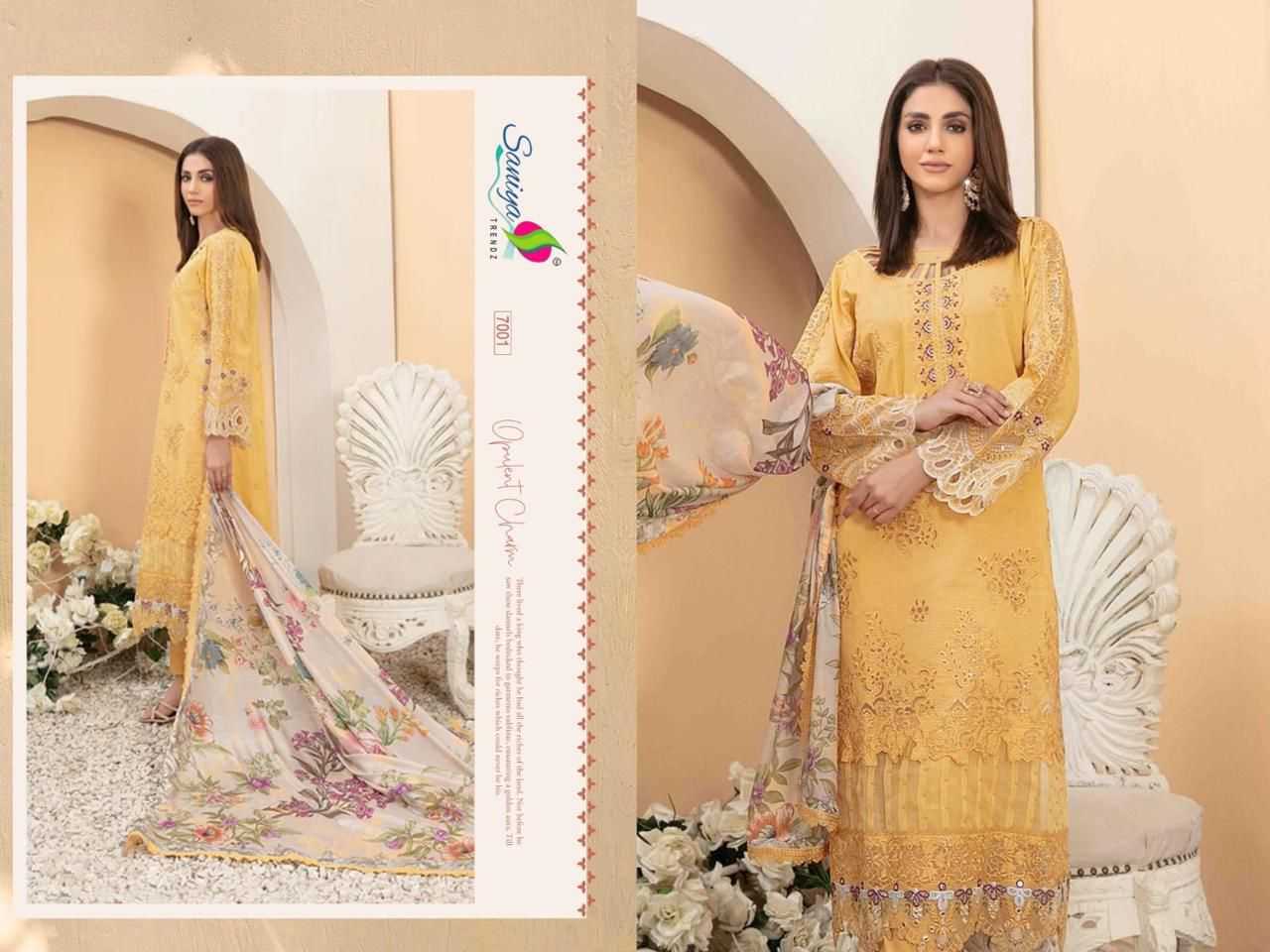 YNF Wholesale Cotton Unstitched Suits KESH586 SANIYA RANGRASIYA chikankari vol -07 | Surat Manufacturer