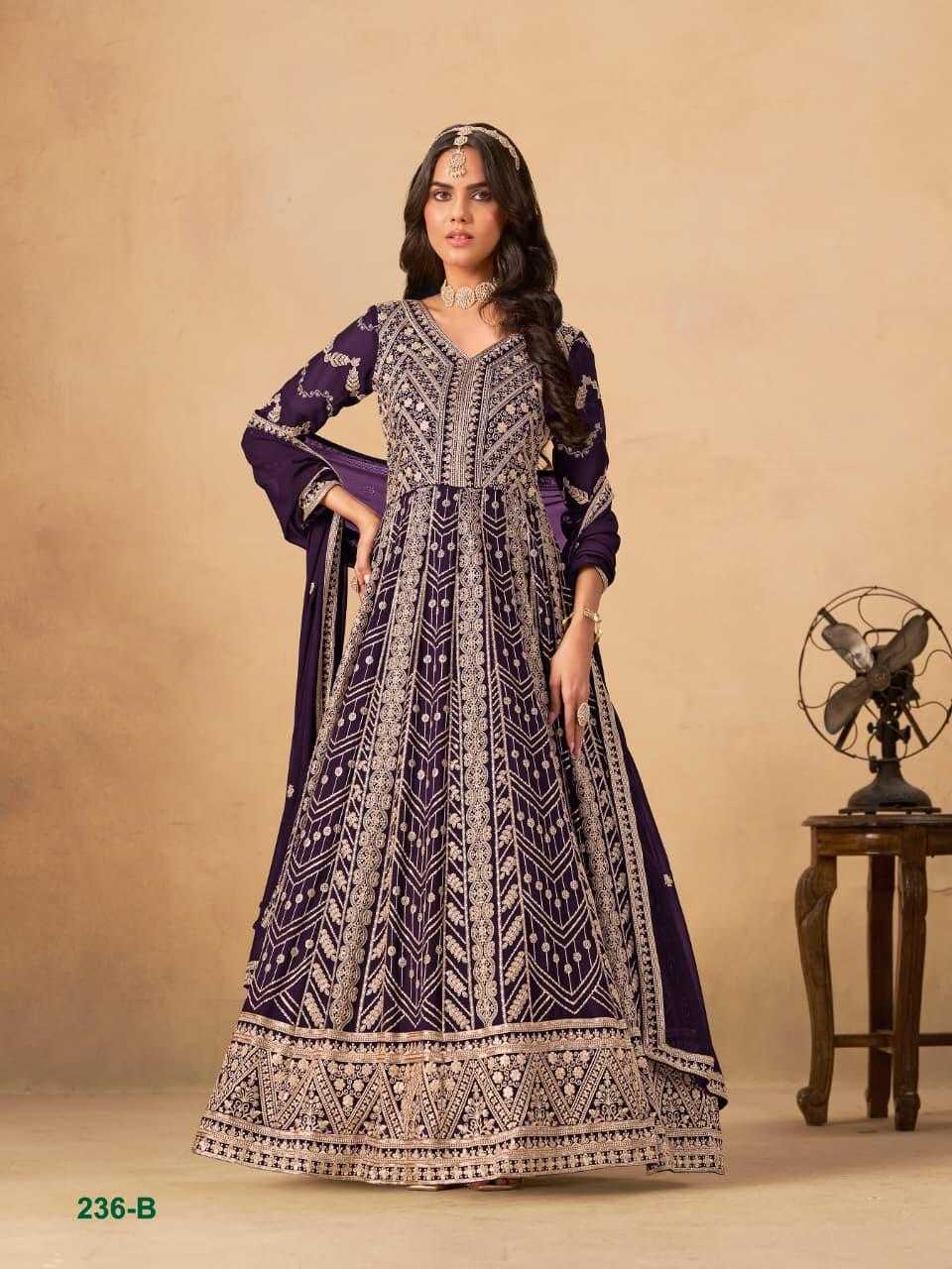 YNF Wholesale Faux Georgette Bridal Suits KESH481 BERLIN | Surat Manufacturer