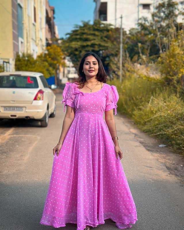 YNF Wholesale Georgette Fancy Gowns KESH210 1539 | Surat Manufacturer