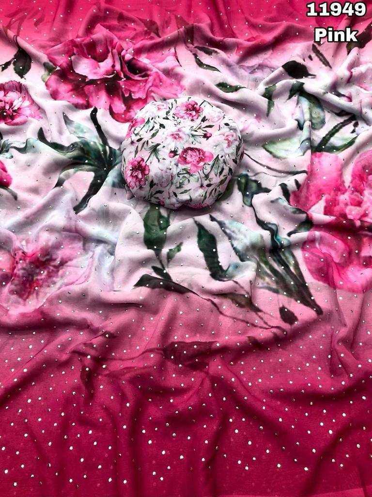 YNF Wholesale Georgette Designer Sarees KESH419 NASA | Surat Manufacturer