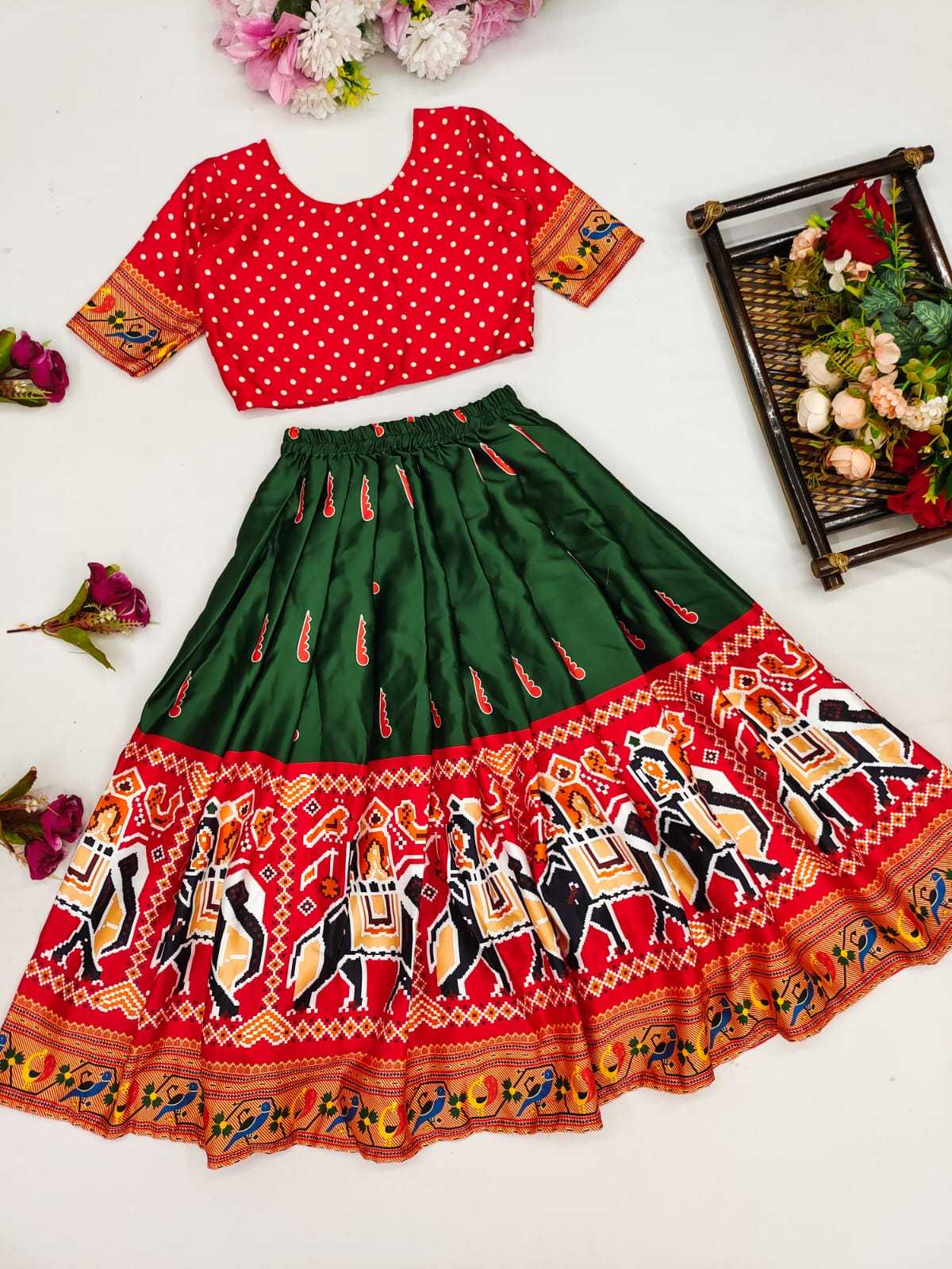 YNF Wholesale Muslin Cotton Kids Lehenga KESH554 KAYA | Surat Manufacturer