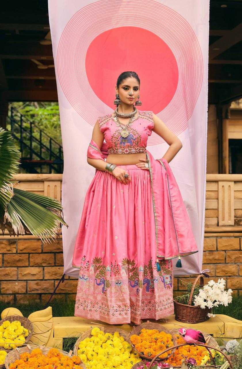 YNF Wholesale Shimmer silk Designer Lehenga RIN215 33 | Surat Manufacturer